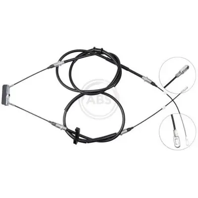 Cable de accionamiento, freno de estacionamiento A.B.S. K19156 Favorito De Clientes